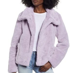 NWT LEITH Fur-Fect Faux Fur Jacket